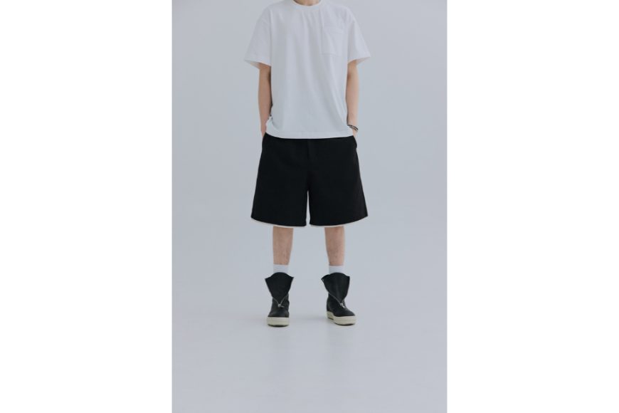 Layered Edge Sweatshorts (3)