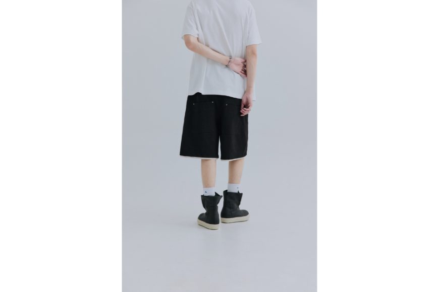Layered Edge Sweatshorts (4)