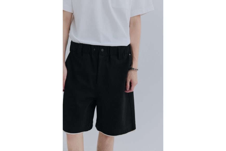Layered Edge Sweatshorts (5)