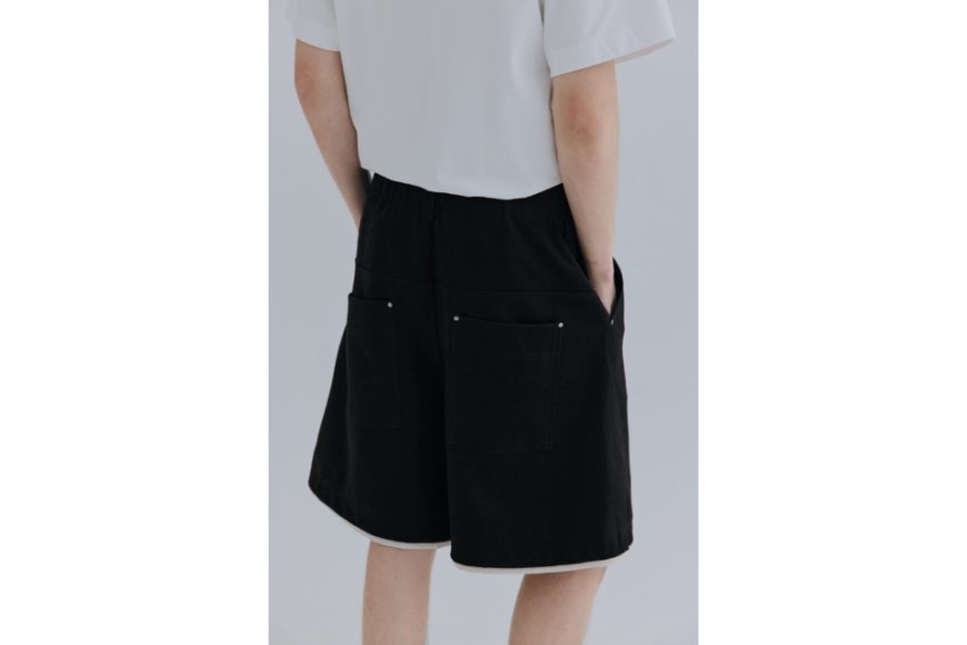 Layered Edge Sweatshorts (6)