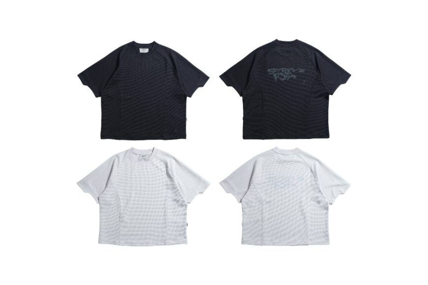 S26-PR-T3 Light Grid Waffle T-shirt (0)