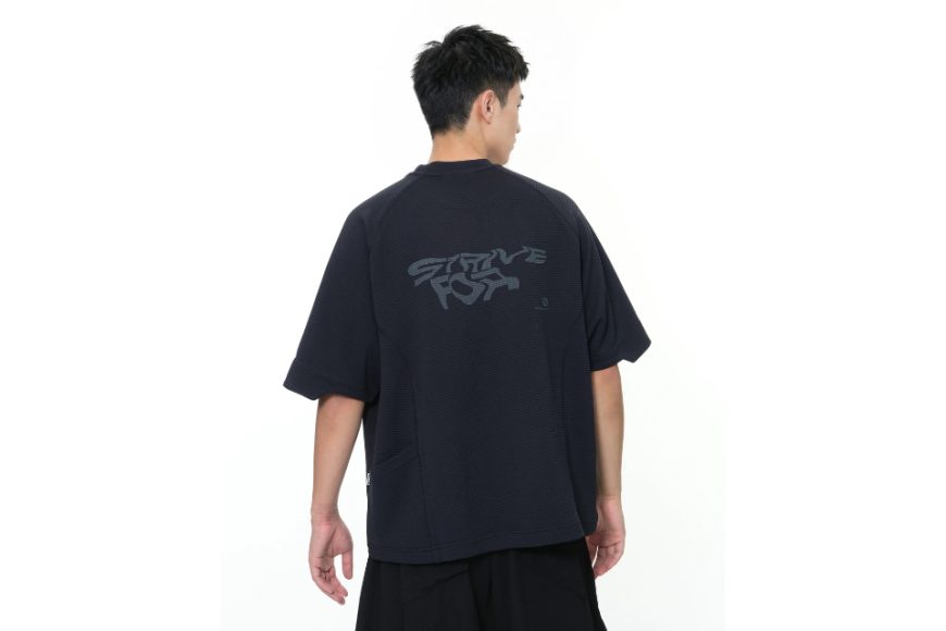 S26-PR-T3 Light Grid Waffle T-shirt (2)