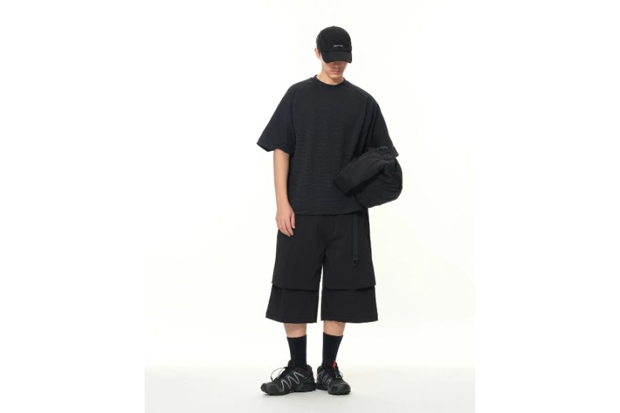 S26-PR-T3 Light Grid Waffle T-shirt (3)