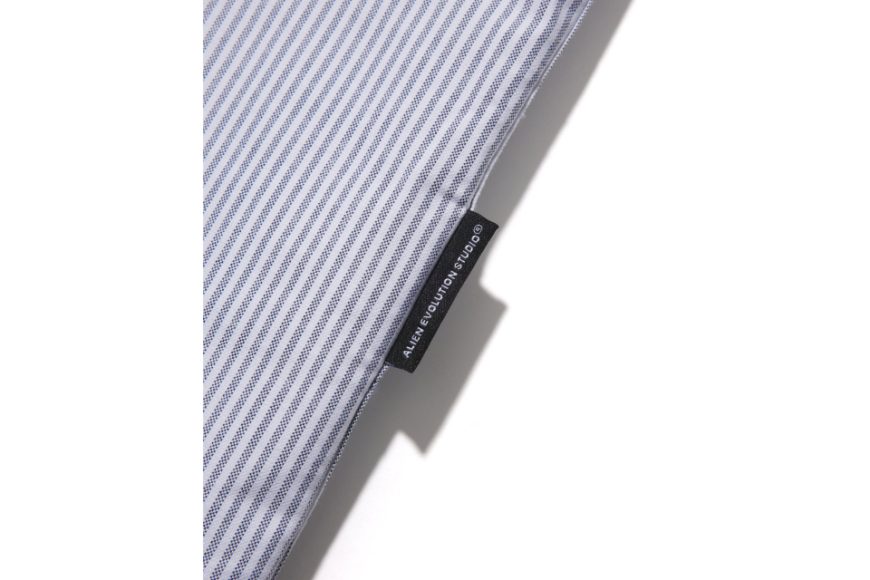 Skull Logo Embroidered LS Striped Shirt (19)