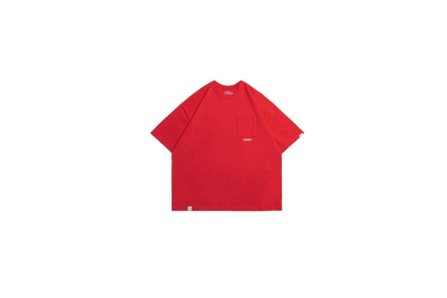 Text-Print Pocket T-Shirt (14)
