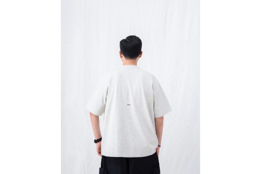 Text-Print Pocket T-Shirt (3)