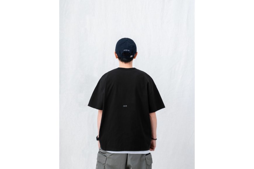 Text-Print Pocket T-Shirt (5)