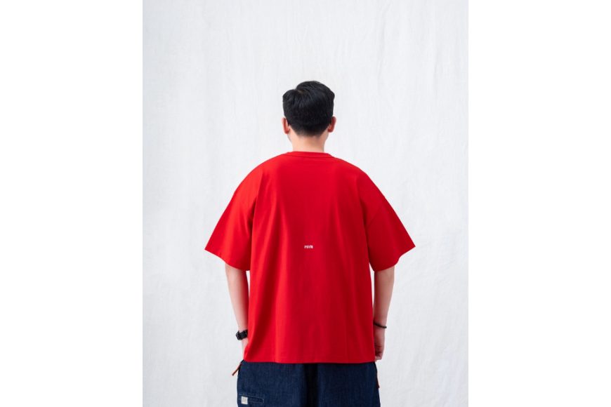 Text-Print Pocket T-Shirt (7)