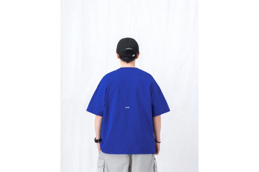 Text-Print Pocket T-Shirt (9)