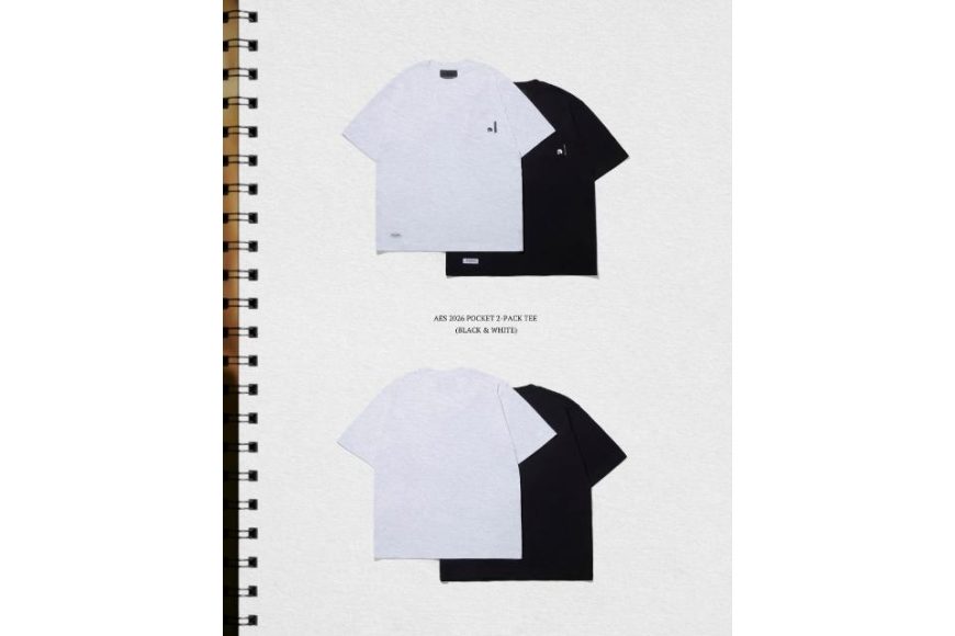 AES 2026 Pocket 2-Pack Tee (0)