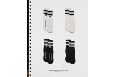 AES Skull Logo Double Striped Socks (1)