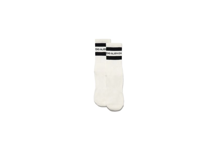 AES Skull Logo Double Striped Socks (3)