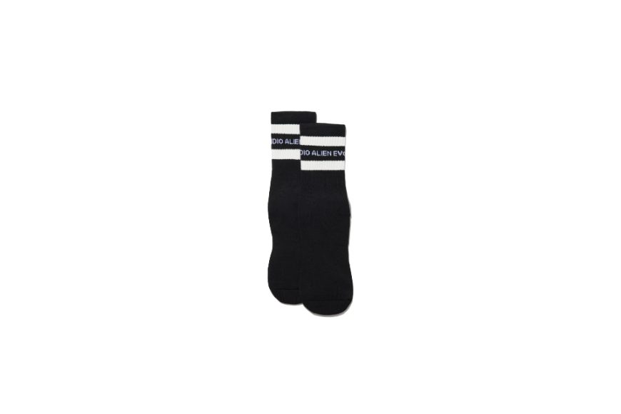 AES Skull Logo Double Striped Socks (5)