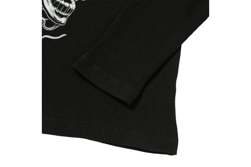 Bulk Shoulder Three Riding Skull Layered T-shirt (8)