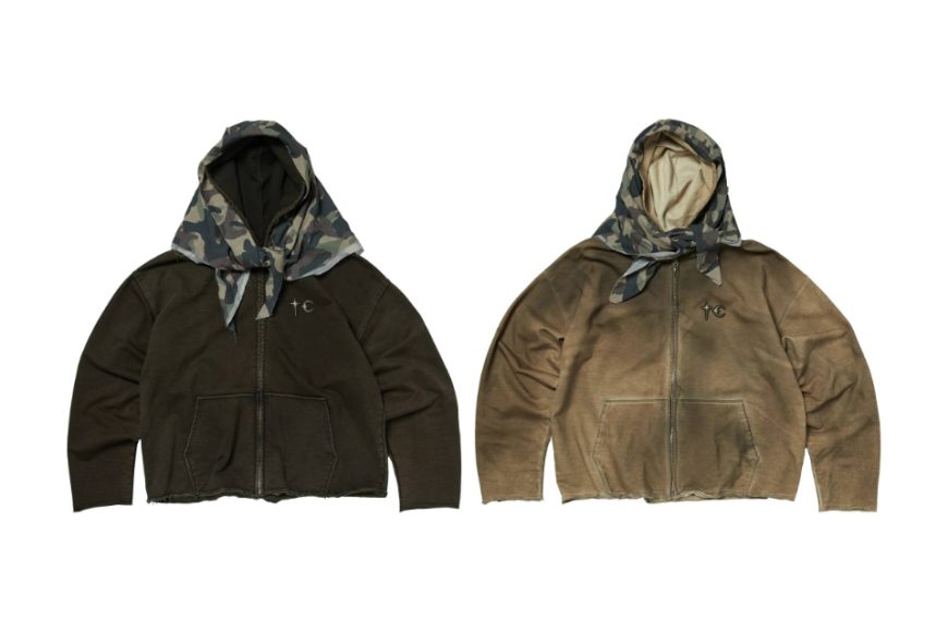 Creed Scarf Hooded Zip-up Hoodie (0)