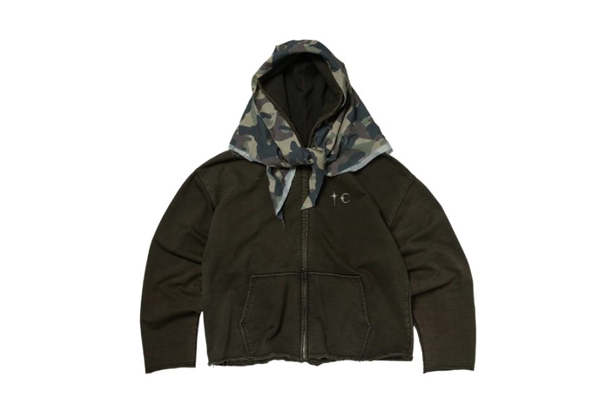 Creed Scarf Hooded Zip-up Hoodie (7)