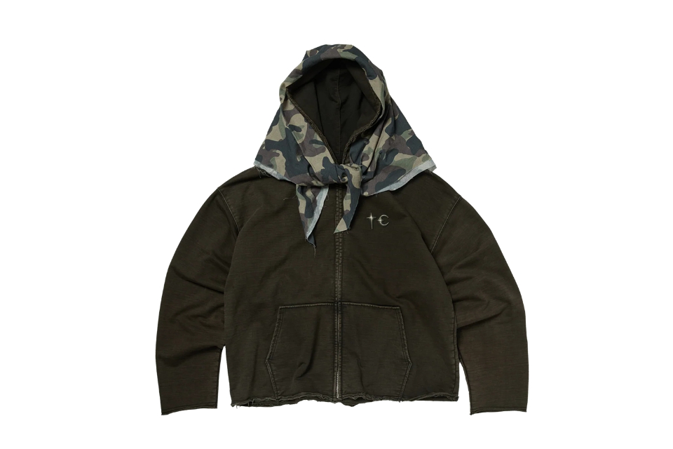 Creed Scarf Hooded Zip-up Hoodie (7)