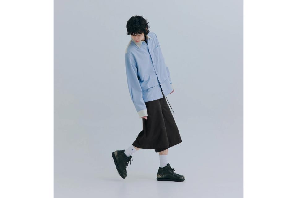 Cropped Drapey Baggy Pants (1)
