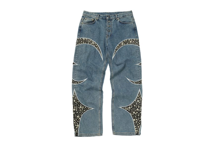 Iron Steel Focus Leather Denim Pants (4)