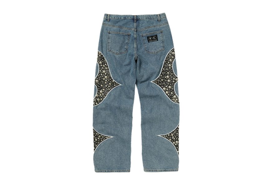Iron Steel Focus Leather Denim Pants (5)