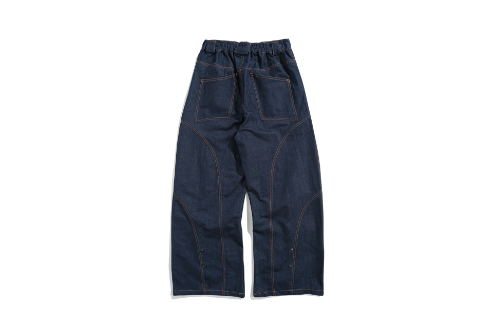 S26-SD3-P Race Line Denim Pants (12)