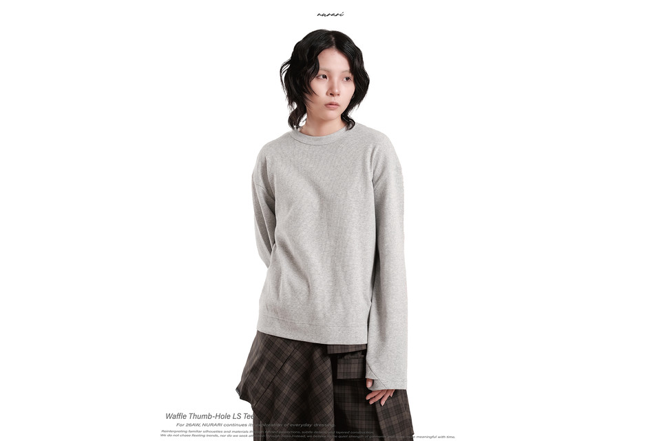 26- Civ. Waffle Thumb-Hole LS Tee (3)